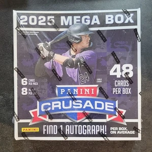 2025 Panini Crusade Baseball Mega Box Factory Sealed MLB - Bild 1 von 1