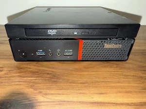 Lenovo ThinkCentre M900 Tiny i7-6700T 8GB RAM 256 GB SSD DVD-RW drive no OS - Picture 1 of 8