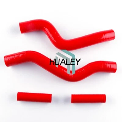 Manguera de radiador de silicona roja para Suzuki RM250 RM 250 2001-2008 2002 2003 2004 2005 Foto 1 de 4