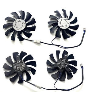Fit For MSI GTX1050ti 1050 4GT OC 2G/4G Cooling Fan GPU Cooler Fan HA8010H12F-Z - Afbeelding 1 van 5