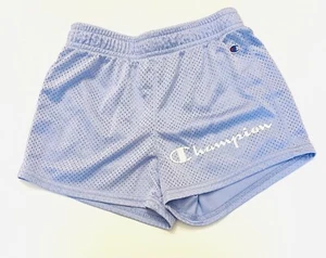 Champion Active Shorts Girls Size Medium 10-12 Purple Mesh Pull On Purple - Picture 1 of 6