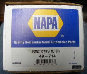 1991-1999 Saturn Most Modles NAPA Windshield Wiper Motor - Picture 1 of 3