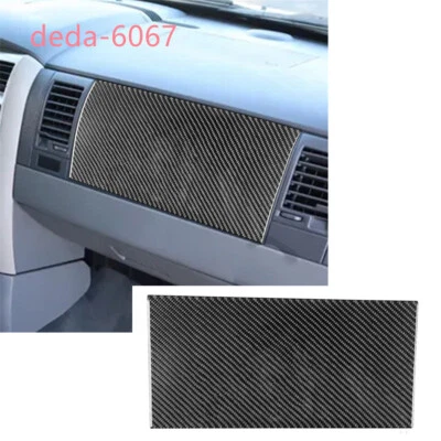 Soft Carbon Fiber Co-pilot Dashboard Panel Cover Fit For Dodge Durango 2004-2009 - Image 1 of 4