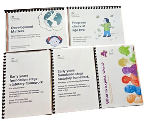 EYFS Development Matters & Statutory Framework & What to Expect in Full Pack - Imagen 1 de 5