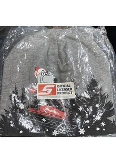 Gorro de invierno gris salvaje Snap-On Tools 100 % algodón jersey nuevo - Imagen 1 de 2