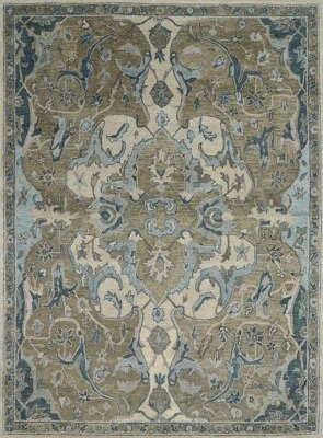 Alfombra 100 % lana | Alfombra acolchada a mano PB Nolan TODOS LOS TAMAÑOS para sala de estar alfombra de lana suave Foto 1 de 4