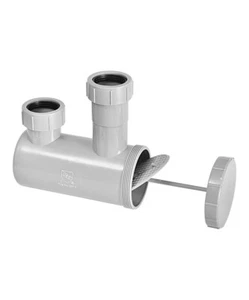  Catch All Salon Shampoo Bowl Sink Plastic Hair Drain Trap Gray - Picture 1 of 2