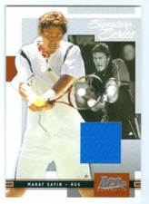 MARAT SAFIN "MATCH WORN JERSEY CARD #277/500" ACE SIGNATURE SERIES 2005