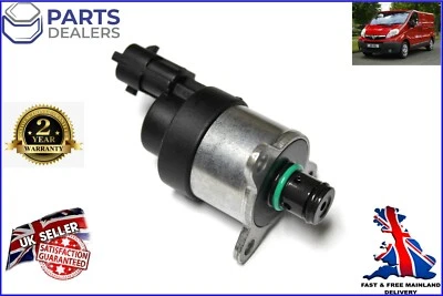 FUEL PRESSURE REGULATOR VALVE FOR RENAULT VAUXHALL VIVARO MOVANO 1.9 2.2 2.5 DTI - Image 1 of 4