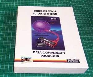 1994 BURR-BROWN IC DATA BOOK on DATA CONVERSION PRODUCTS - Picture 1 of 11