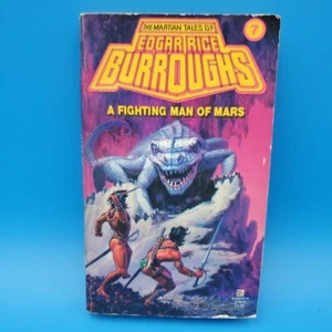 1979 The Martian Tales Edgar Rice Burroughs #7 A Fighting Man Of Mars PB Book - Picture 1 of 5