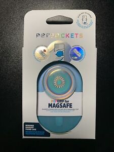 PopSockets PopGrip Magnetic Grip and Stand for MagSafe - Blue Opalescent