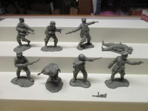 Conte WW II Longest Day Playset 54 mm German Infantry Set 1 Figures Army Men I76 - Picture 1 of 6