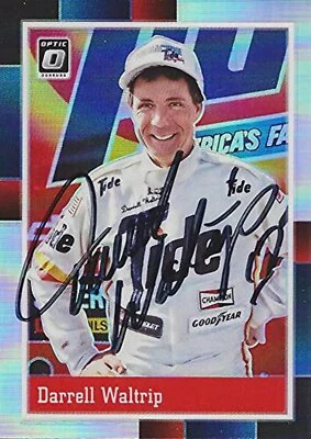 AUTOGRAPHED Darrell Waltrip 2021 Panini Donruss Optic Racing 1988 RETRO RARE PRI - Image 1 of 2