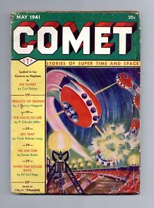 Comet Pulp maj 1941 vol. 1 #4 GD 2.0
