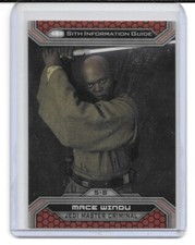 2015 Star Wars Chrome Perspectives Jedi vs. Sith #5S Mace Windu