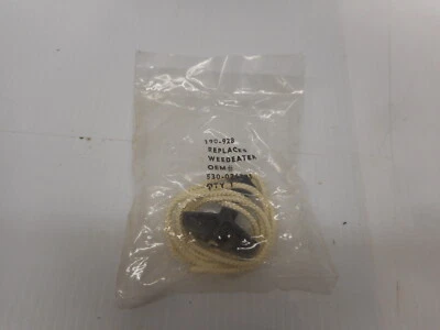 Weed Eater Recoil Starter Rope With Handle P/N 190-928 Replaces 530-026791 New - Image 1 of 2