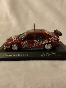 1:43 diecast Minichamps Alfa Romeo 155 V6 T1 #12 Team Schubel,  G. Francia  (26) - Picture 1 of 4