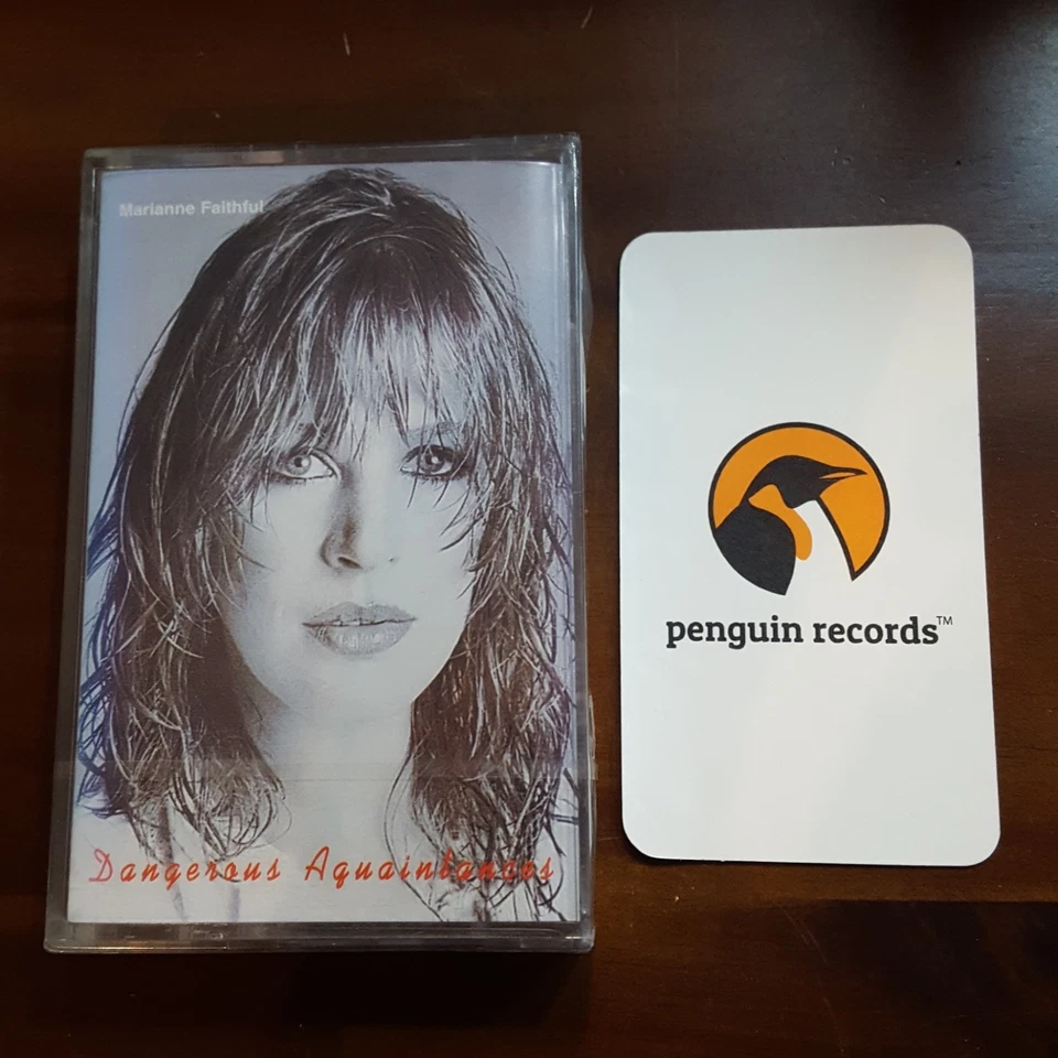 MARIANNE FAITHFUL - DANGEROUS AQUAINTANCE CASSETTE TAPE KOREA EDITION SEALED Foto 1 de 4