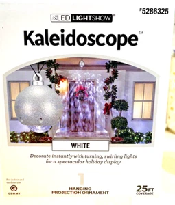 GEMMY LED Lightshow Kaleidoscope Hanging Projection Ornament - Picture 1 of 3