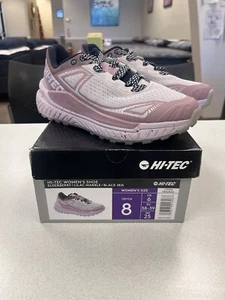 Hi-Tec Women's Shoes, Elderberry/ Lilac Marble / Black Iris Size 8 Light Use - Picture 1 of 7