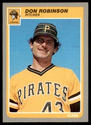 1985 Fleer Don Robinson 103 Baseballl Cards #475 - Image 1 of 2