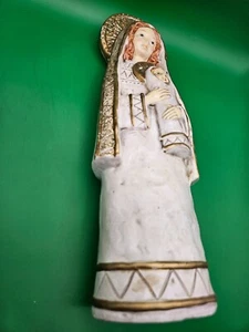 Paper Mache "Madonna and Child" Statue - Picture 1 of 7