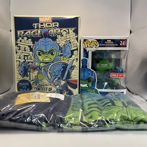 Funko Marvel Thor Ragnarok Thor vs Hulk Contest of Champions großes T-Shirt & Pop 241 - Bild 1 von 24