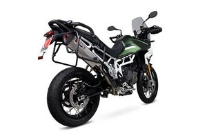 Triumph Tiger 900 20-23 Scorpion Exhaust Serket Stainless Slip-on RTR90SEO - Picture 1 of 14