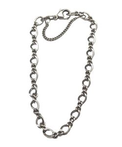 JAMES AVERY Signed Sterling Silver 925 Medium Twist Link Charm Chain Bracelet 7"