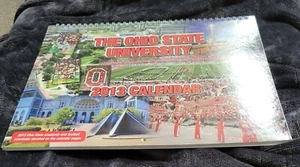 Ohio State Buckeyes Football 2013 Wall Calendar - OPENED - 12 X 9" - Picture 1 of 3