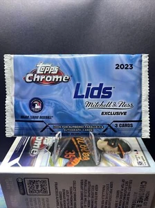 2023 Topps Chrome Lids X Mitchell & Ness Promo Sealed Pack MLB - Picture 1 of 3