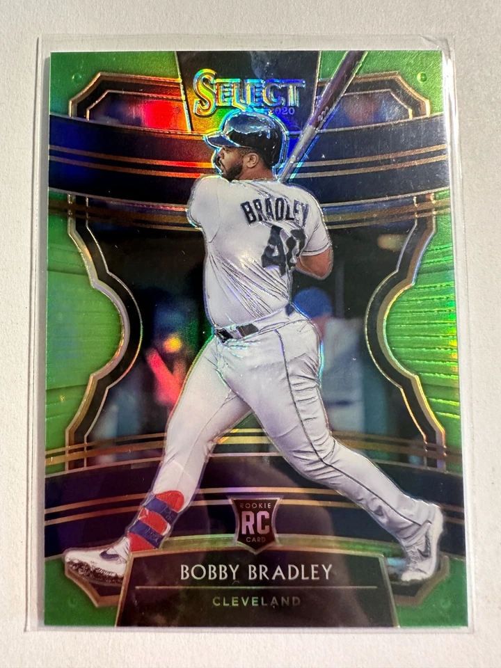 K105,584 - 2020 Select Prizms Neon Green #45 Bobby Bradley #/99 - Image 1 of 1