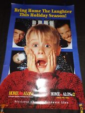 1992 Home Alone 2 Movie Poster 11X17 Kevin Macaulay Culkin Wet Bandits  🗽🎄🍿