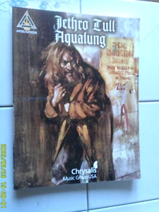JETHRO TULL GUITAR TAB / TABLATURE NEW / AQUALUNG SONG BOOK ROCK MUSIC OOP RARE - Picture 1 of 1