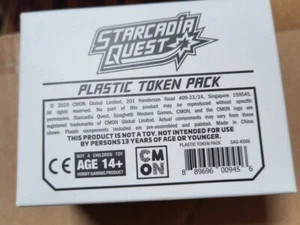 Starcadia Quest PLASTIC TOKEN Pack - New! Still In Original Packaging - Picture 1 of 1