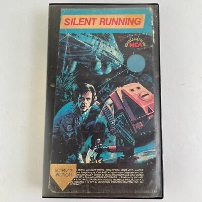 Silent Running VHS Clamshell Case 1981 Release Sci -Fi Starring Bruce Dern - Image 1 of 4
