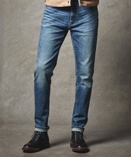 TODD SNYDER New York  Medium Wash Straight Fit Selvedge Denim Jeans Size 28x32
