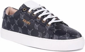 Joop Cortina Coralie Logo Printed Trainers Navy Womens Size 3 - 8 - Picture 1 of 12