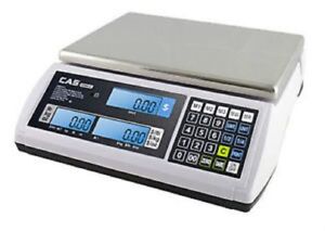 Cas S-2000 Jr Series Price Computing Scale Lcd Display 60Lb "Brand New"