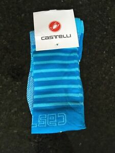 Blue & Celeste cycling socks size 7-13