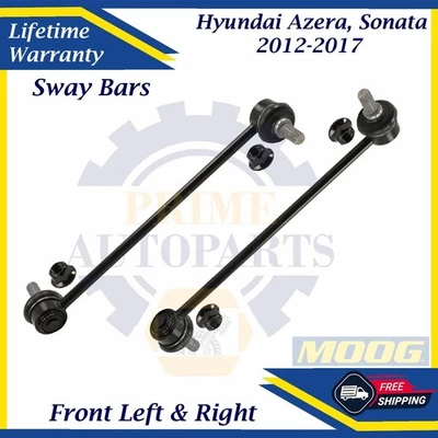 Barras estabilizadoras delanteras MOOG OEM para Hyundai Azera/Sonata 2012-2017 garantía de por vida Foto 1 de 4