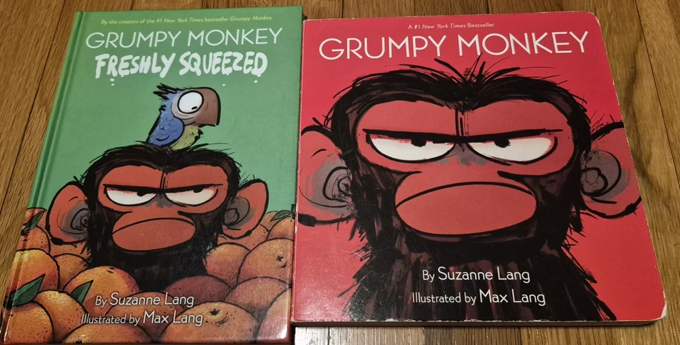 Grumpy Monkey & Freshly Squeezed Hardcover Foto 1 de 1