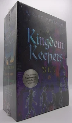 Disney- A Kingdom Keepers Set by Ridley Pearson (Trade Paperback/Slipcase) New - Image 1 of 4
