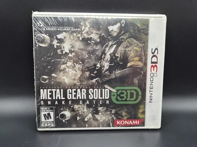 Metal Gear Solid Snake Eater 3D ~ Nintendo 3DS ~ ¡Nuevo Sellado! Foto 1 de 4
