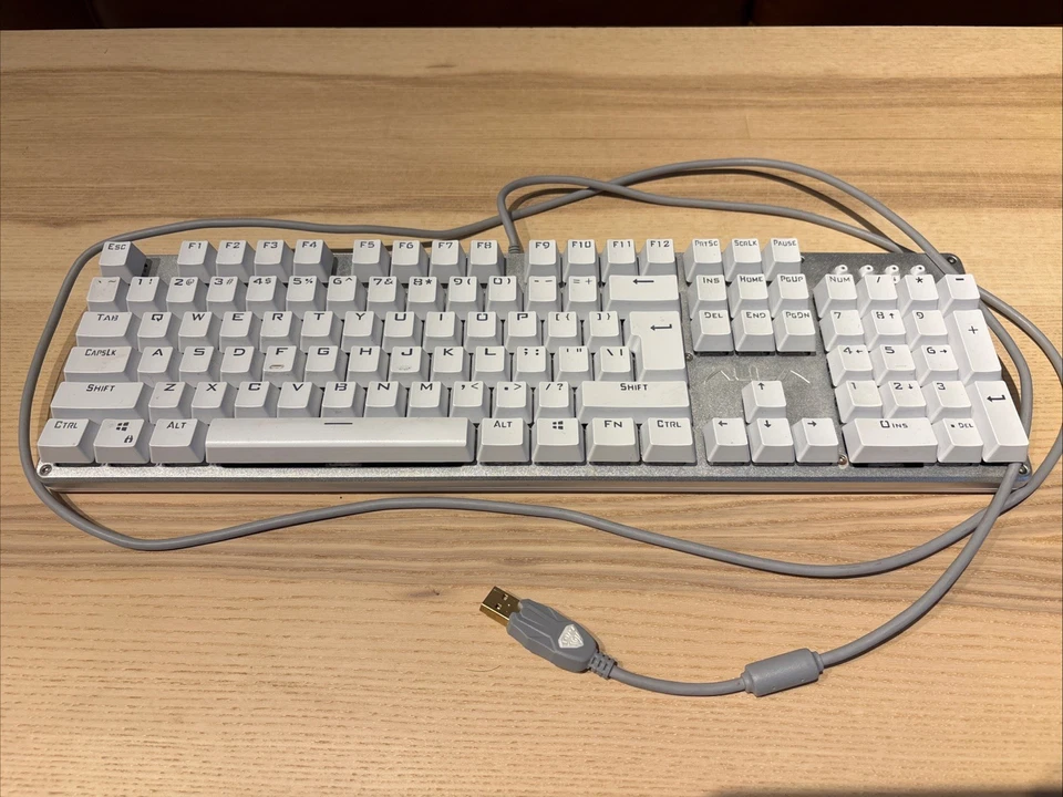 White Mechanical Keyboard - Image 1 of 1