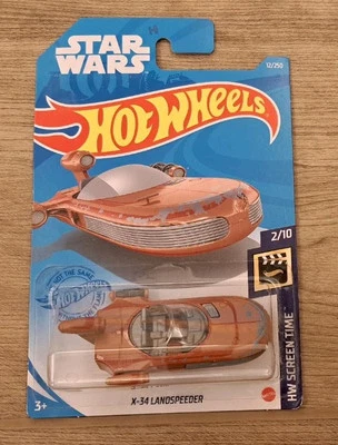 Hot Wheels Star Wars X-34 Landspeeder Mattel Diecast Car Vehicle Model Toy 2020  - Image 1 of 3