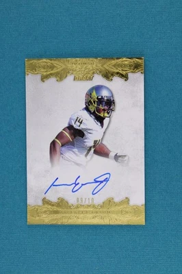 Ifo Ekpre-Olomu | 2015 Leaf Ultimate Draft #BA-IEO Gold #/10 Auto | NM+ - Image 1 of 2