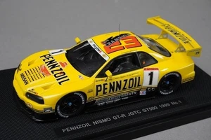 Coche modelo 1:43 EBBRO P402 Nissan Pennzoil Nismo GT-R GT500 JGTC 1999 #1 - Imagen 1 de 9