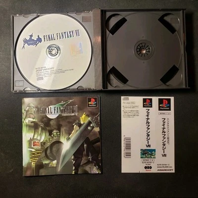 Final Fantasy VII Japanese Original - Mint CIB, Manual and Spine Card, US Seller - Image 1 of 4